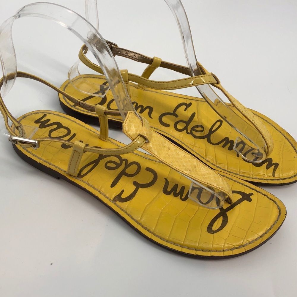 SAM‎ EDELMAN Gigi Thong Sandal Yellow